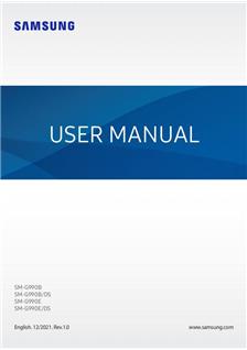 Samsung Galaxy GF 21 FE manual. Smartphone Instructions.